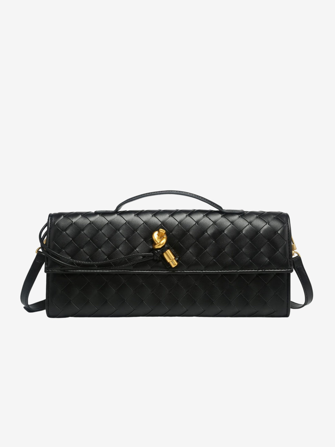 Camila | Luxe Slim Woven Clutch