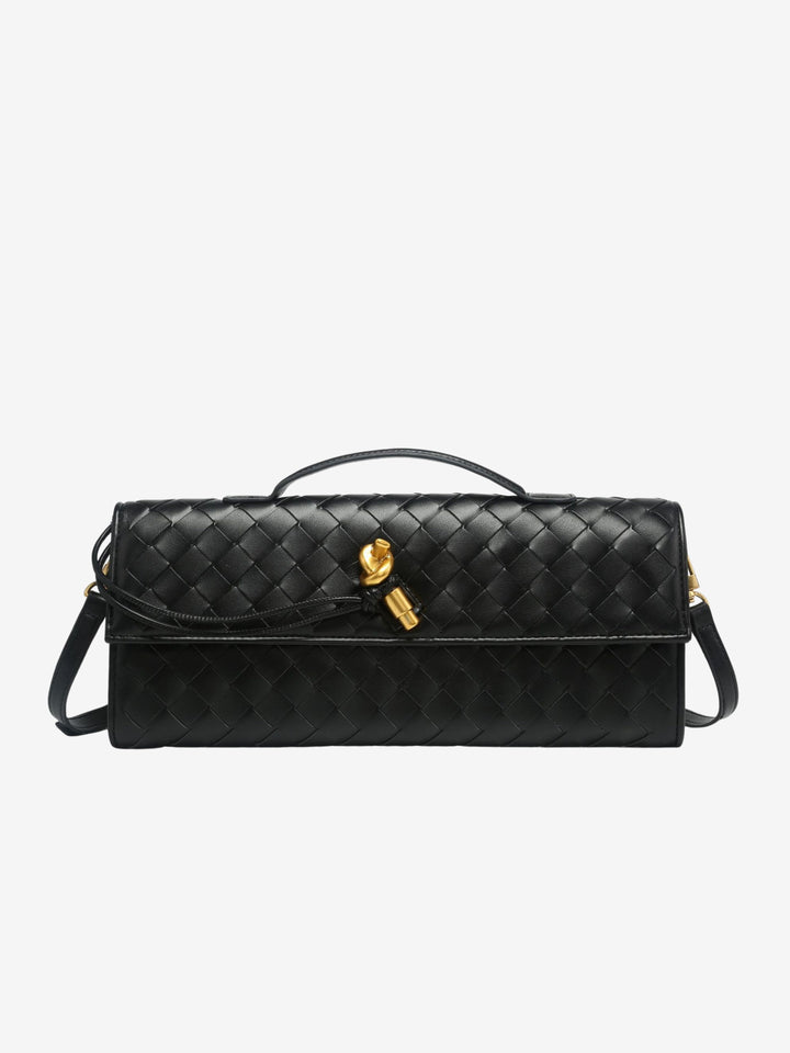 Camila | Luxe Slim Woven Clutch