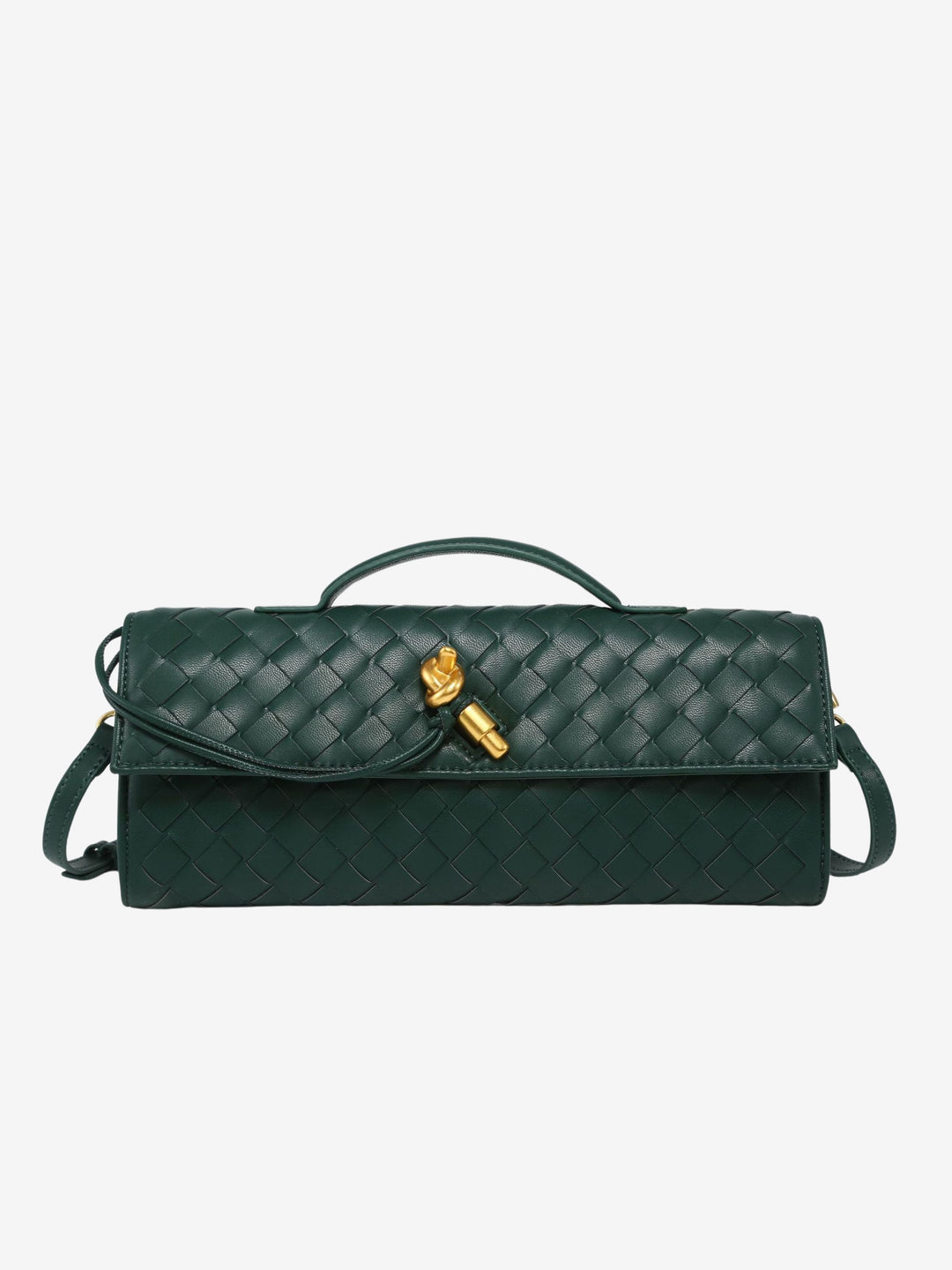 Camila | Luxe Slim Woven Clutch