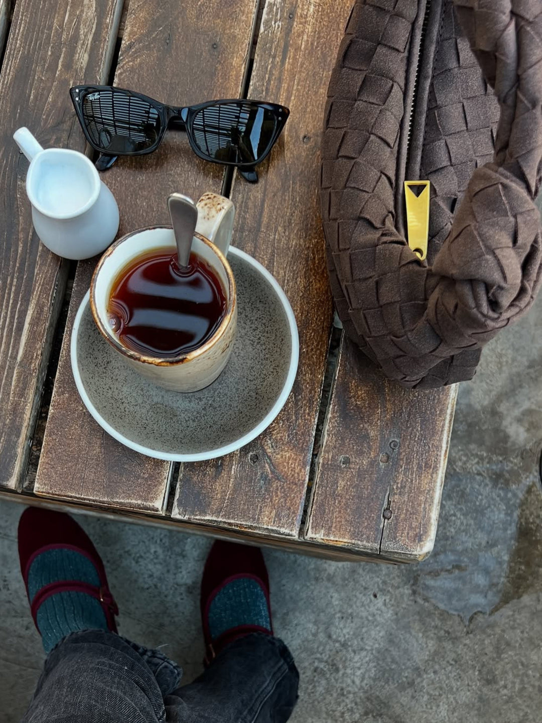 Renee | Soft Braided Mini Suede Bag