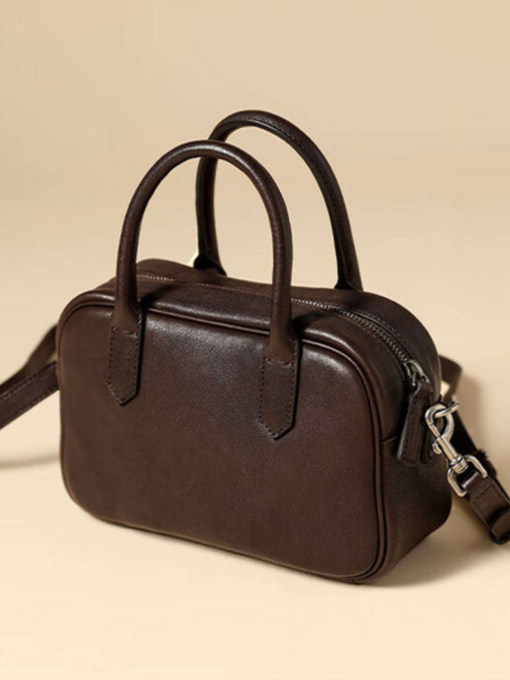 Eliza | Polished Zip Square Bag