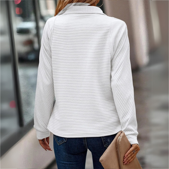 Barbara | Refined V-Neck Sweater for Women
