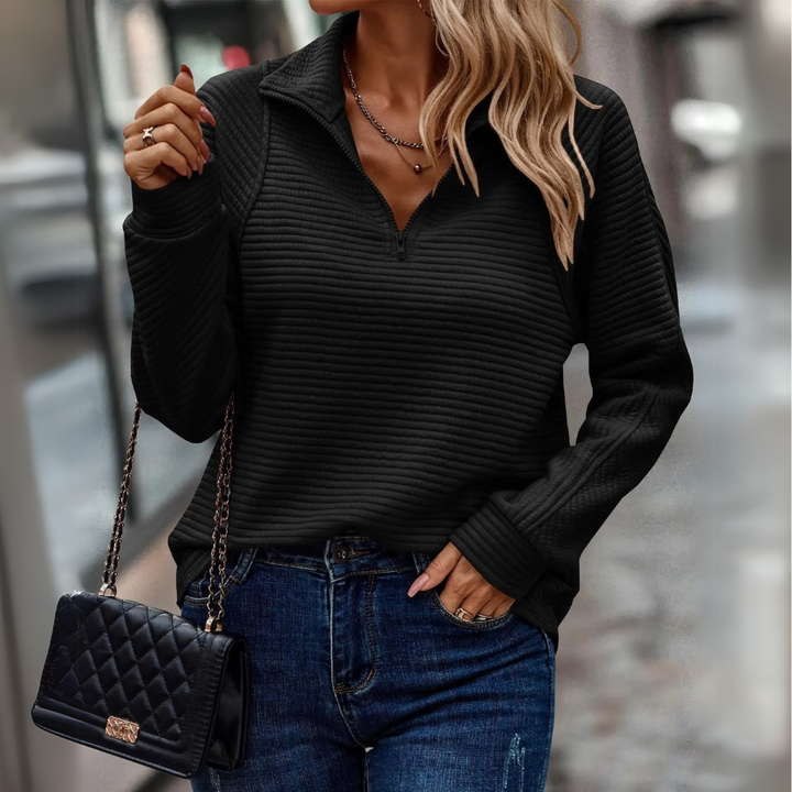 Barbara | Refined V-Neck Sweater for Women