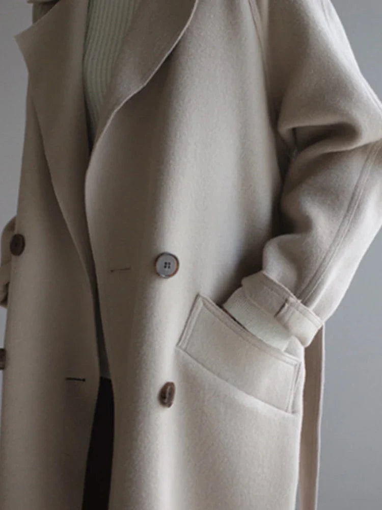 ELENA | LUXE DOUBLE-SIDED COAT
