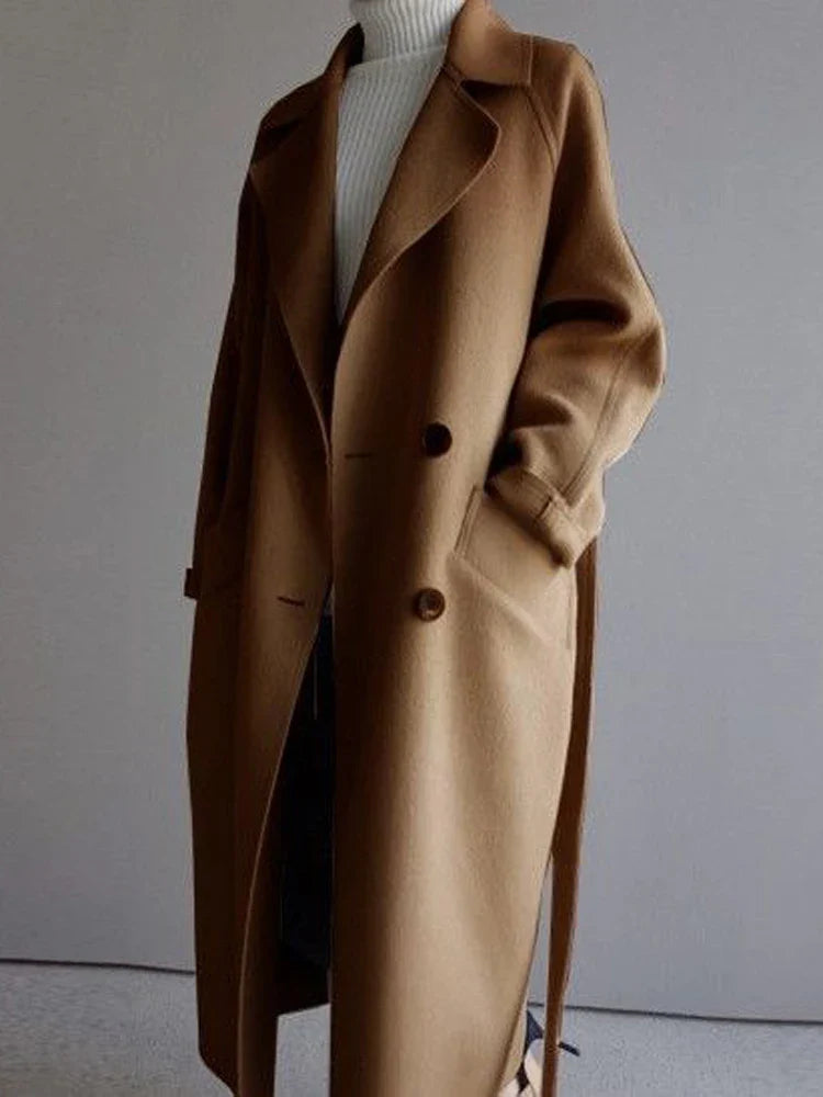ELENA | LUXE DOUBLE-SIDED COAT