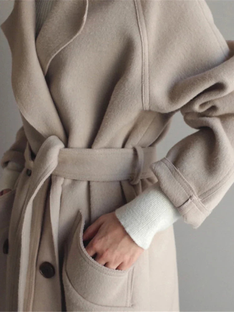 ELENA | LUXE DOUBLE-SIDED COAT