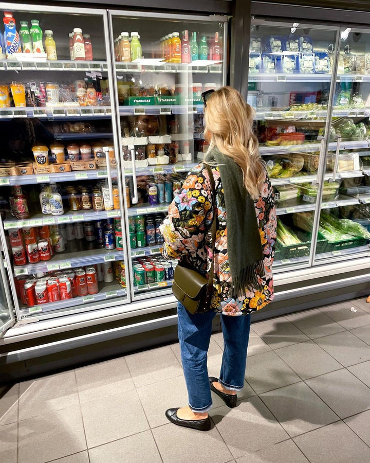 Floral | Women's Quilted Teddy Jacket