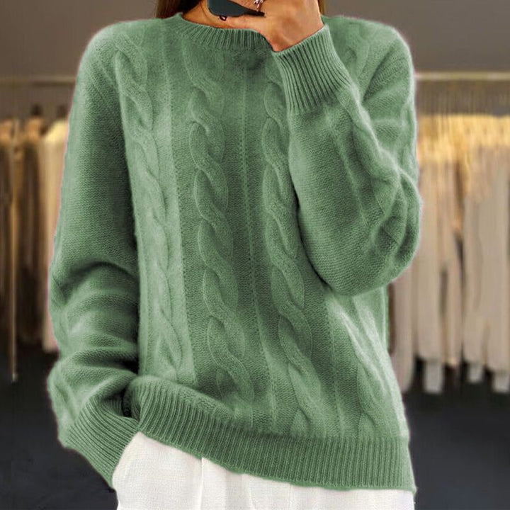 Emily | Elegant Handcrafted Knitted Sweater