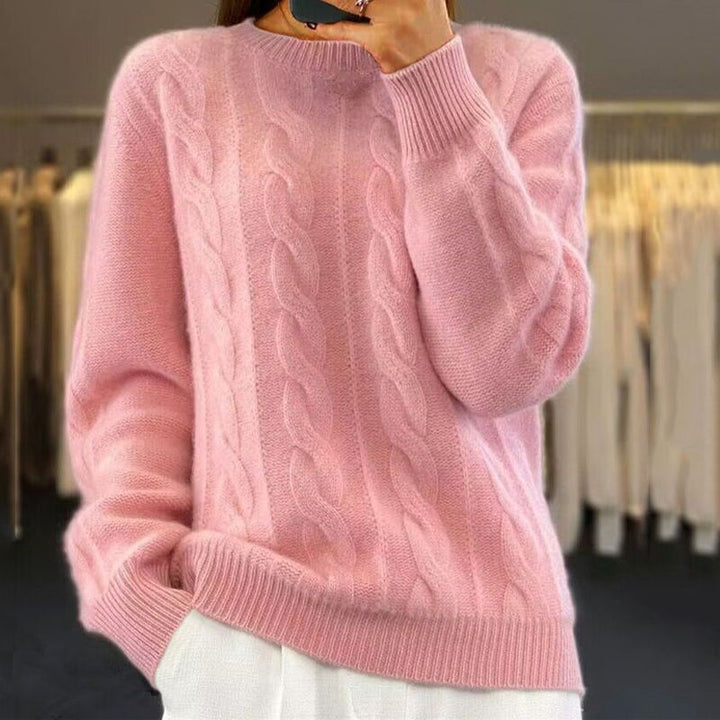 Emily | Elegant Handcrafted Knitted Sweater