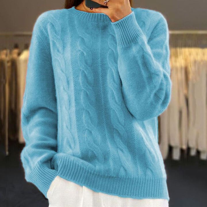 Emily | Elegant Handcrafted Knitted Sweater