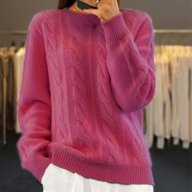 Emily | Elegant Handcrafted Knitted Sweater
