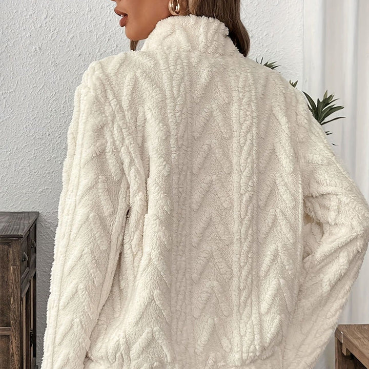 KELORA QUARTER-ZIP SWEATER